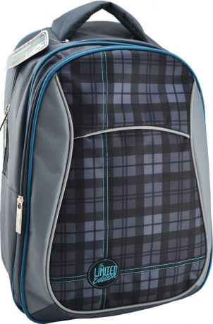 Рюкзак школьный BG Start "Limited edition" 40*29*15см (влагонепроницаемый полиэстер, уплотнённые лямки и спинка, светоотражающие элементы)