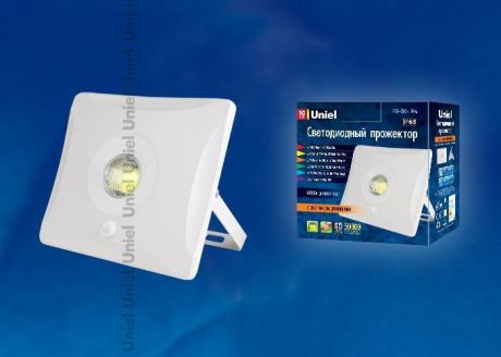 Прожектор Uniel ULF-F31-10W/DW Sensor IP65 100-265В White, 10 Вт