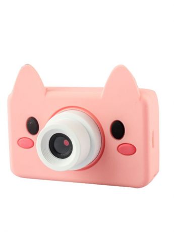 Фотоаппарат детский с чехлом, L.A.G., CDC-3, розовый