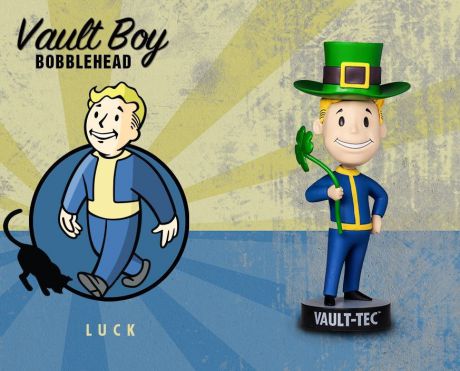 Фигурка Fallout 4. Vault Boy Bobblehead Series 3 - Luck