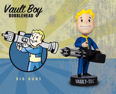 Фигурка Fallout 4. Vault Boy Bobblehead Series 3 - Big Guns