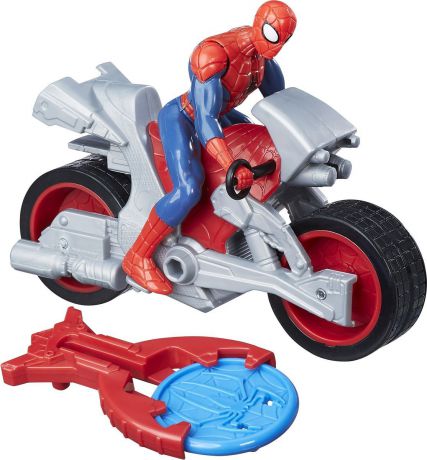 Spider-Man Фигурка Человек-паук на мотоцикле