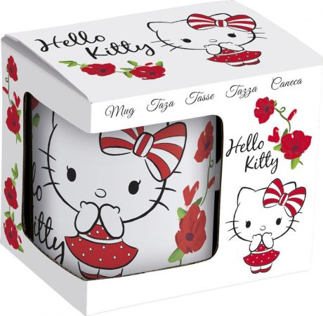 Кружка керамическая в подарочной упаковке Stor (№5, 325 мл). Hello Kitty, арт. 46205