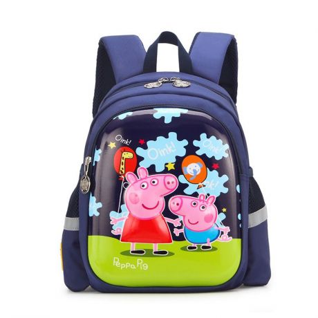 Рюкзак детский Peppa Pig, Свинка Пеппа, темно-синий