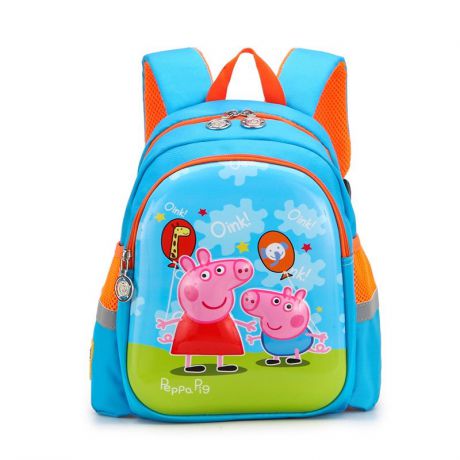 Рюкзак детский Peppa Pig, Свинка Пеппа, голубой