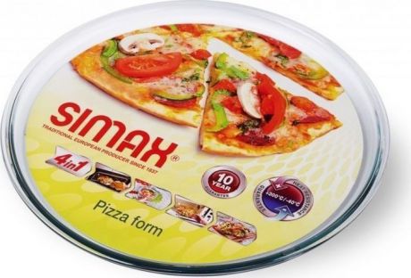 Форма для пиццы Simax Classic, 6826, прозрачный, диаметр 32 см
