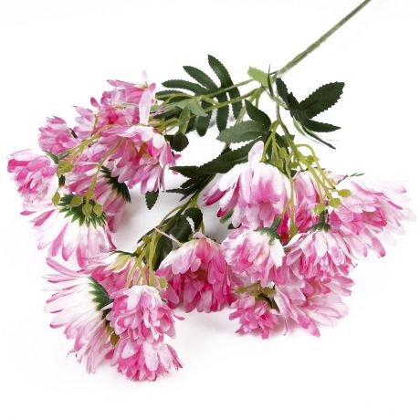 Искусственные цветы "Ромашка с серединкой", 3794228, розовый, 79 см