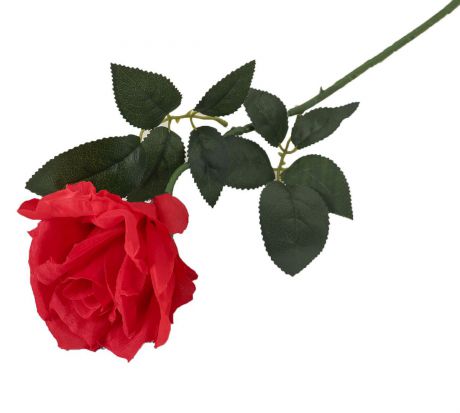 Искусственные цветы "Роза французская", 3102613, красный, 44 см