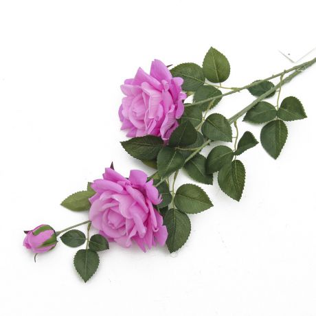 Искусственные цветы "Роза Прованс", 2803722, сиреневый, 100 см