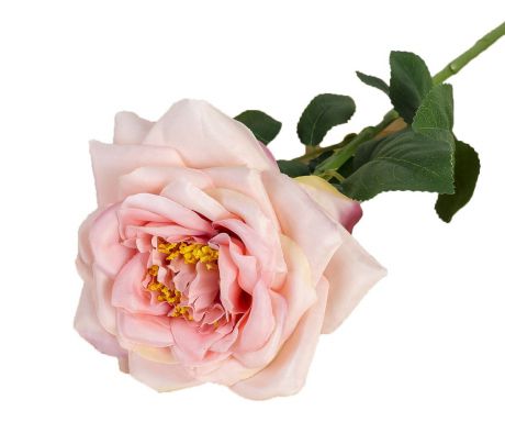 Искусственные цветы "Роза пиония", 3933379, розовый, 60 см
