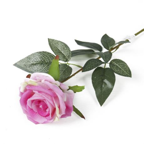 Искусственные цветы "Роза Ариозо", 3110195, розовый, 70 см
