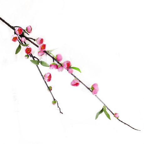 Искусственные цветы "Райская яблоня", 3797135, розовый, 90 см