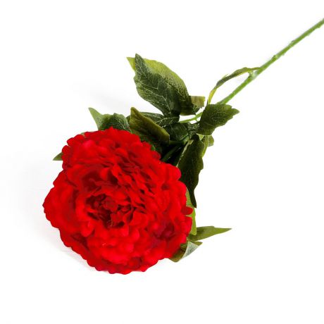 Искусственные цветы "Пышный пион", 3004623, красный, 70 см