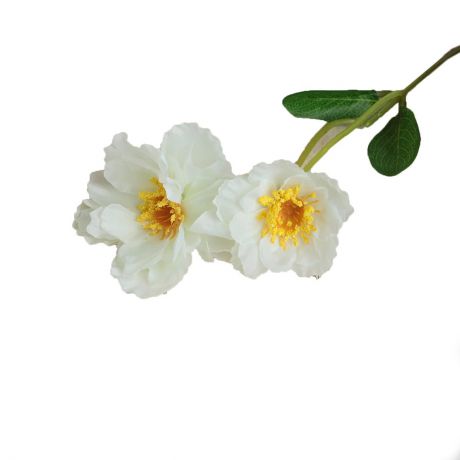 Искусственные цветы "Портулак", 3797168, белый, 48 см