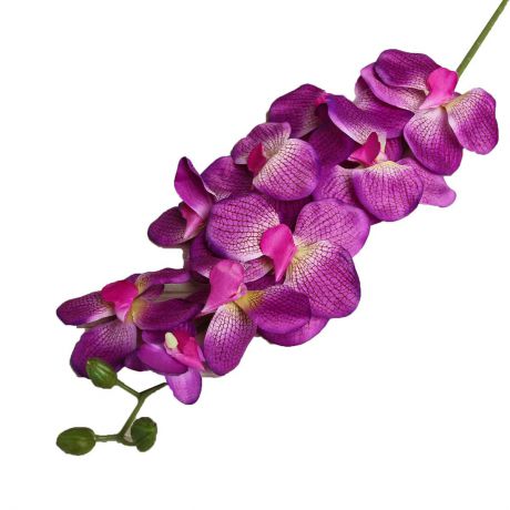 Искусственные цветы "Орхидея Сандера", 2337933, сиреневый, 90 см