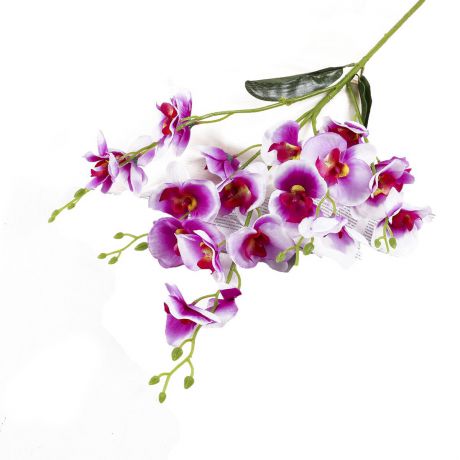 Искусственные цветы "Орхидея кустовая", 3562519, фиолетовый, 75 см