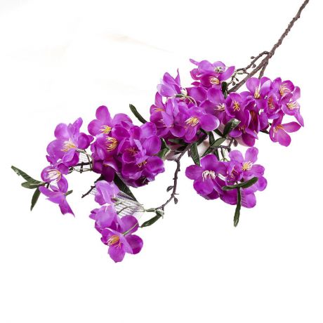 Искусственные цветы "Молочай миля", 3562541, фиолетовый, 85 см