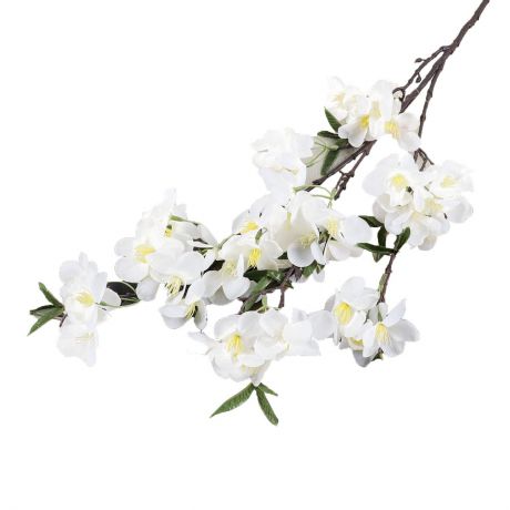 Искусственные цветы "Молочай миля", 3562539, белый, 85 см