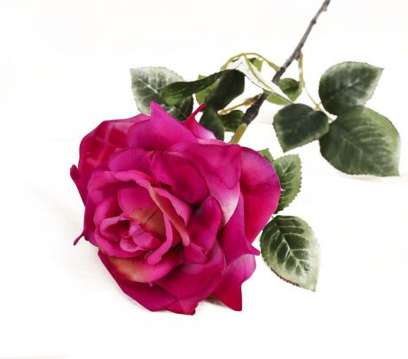 Искусственные цветы "Роза Пари", 2248838, розовый, 75 см