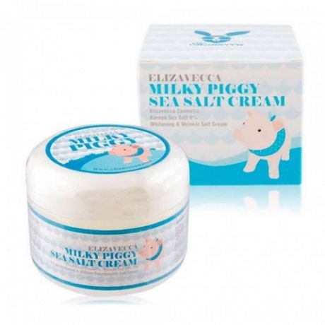 Крем для ухода за кожей Elizavecca омолаживающий крем с коллагеном и морской солью Milky Piggy Sea Salt Cream