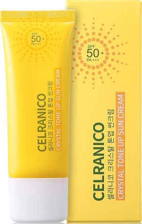Крем солнцезащитный для лица Celranico, выравнивающий тон кожи, SPF50/Pa+++, 40 мл
