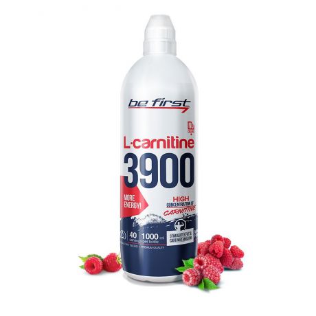 L-Carnitine Be First 3900 мг 1000 мл, малина