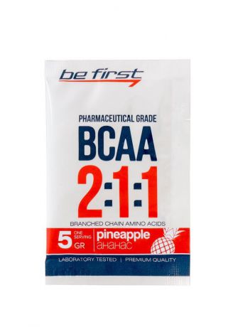 Аминокислоты Be First BCAA 2:1:1 5 гр, ананас