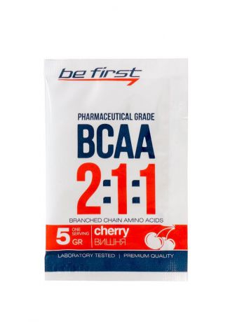 Аминокислоты Be First BCAA 2:1:1 5 гр, вишня