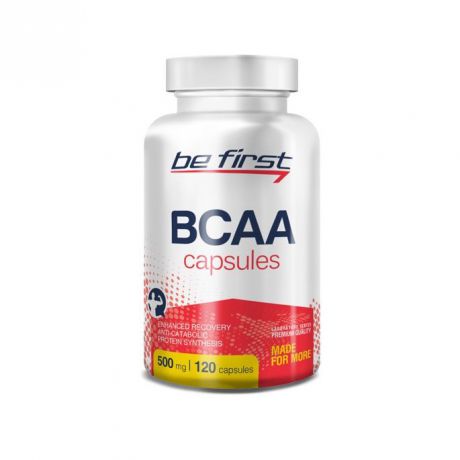 Аминокислоты Be First BCAA Capsules 120 капсул