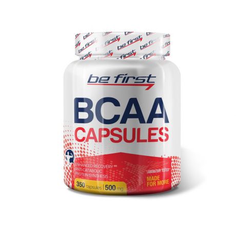 Аминокислоты Be First BCAA Capsules 350 капсул
