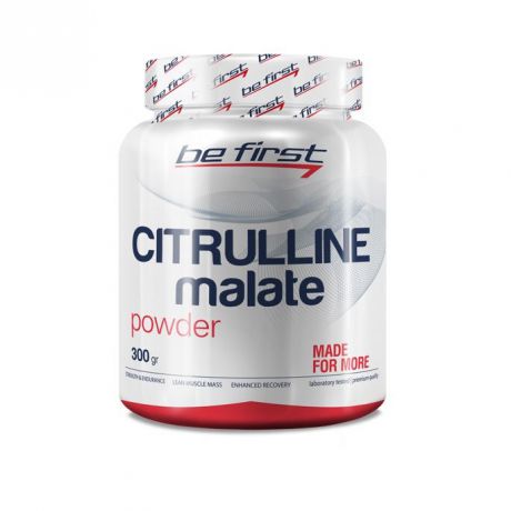 Цитрулин Be First Citrulline Malate Powder 300 гр, без вкуса