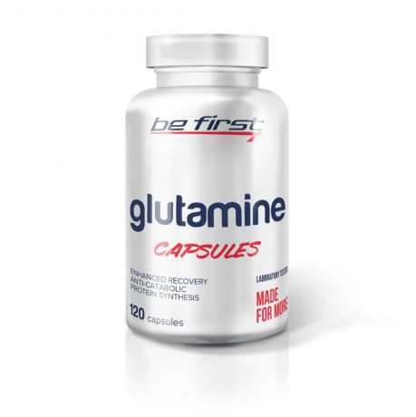 Глютамин Be First Glutamine Capsules 120 капсул