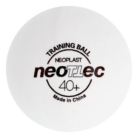 Мяч для настольного тенниса Neottec Neoplast Training, 3275376, разноцветный, 6 шт