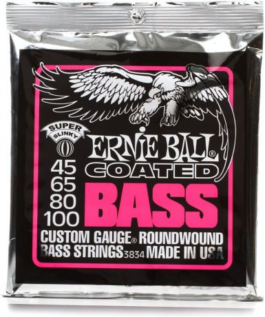 Струны для бас-гитары Ernie Ball 3834