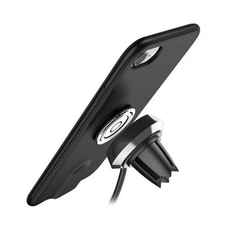 Комплект чехол и магнитный держатель с зарядкой для iPhone 7/8 Baseus Multi-function - Черный (WXAPIPH8N-01)