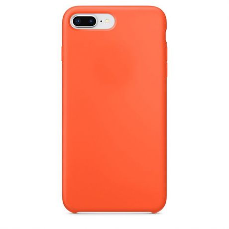 Чехол силиконовый Silicone Case для iPhone 7 Plus / 8 Plus, оранжевый