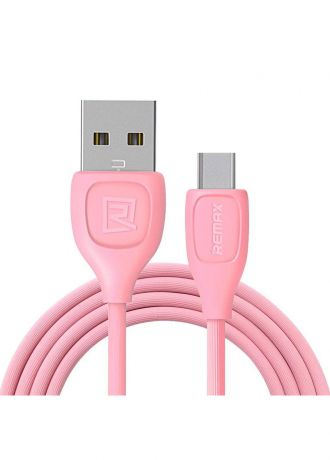 Кабель USB-Type-C Remax RC-050a Lesu Pink 1m
