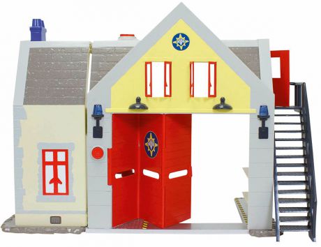 Dickie Toys Игровой набор Пожарная станция со звуком и светом