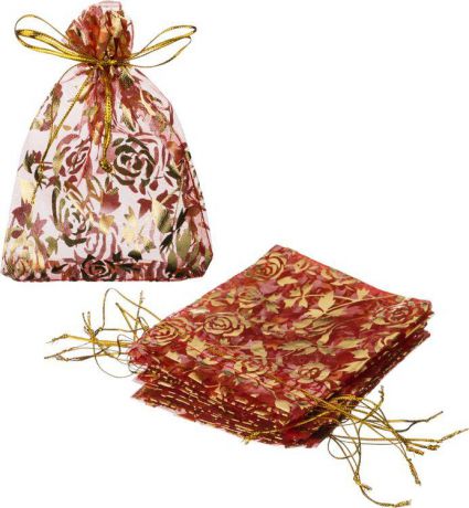Набор мешков для подарков Lefard, 242-383, 13 х 18 см, 10 шт