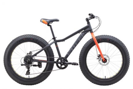 Велосипед STARK Rocket Fat 24.2 D 2019 one серый/оранжевый
