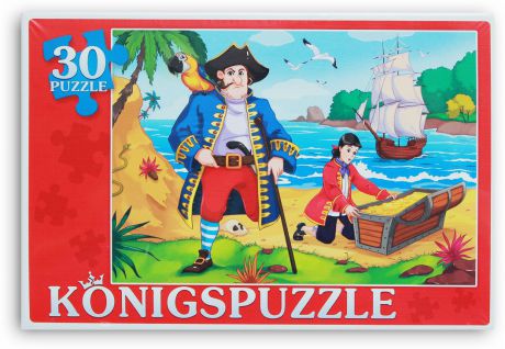 Konigspuzzle Пазл для малышей Пиратский остров