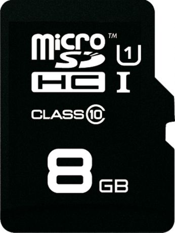 Карта памяти MicroSDHC Emtec 8Gb Class 10 без адаптера