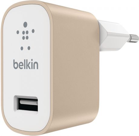 СЗУ Belkin универсальное USB 2,4А F8M731vf-GLD Gold