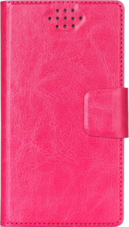 Чехол-книжка Vili универсальный размер S 3,4-4,3" Pink