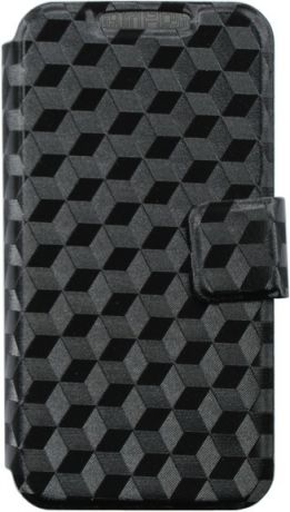 Чехол-книжка OxyFashion SlideUP Cube универсальный размер M 4,3-5,5" Black