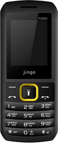 Мобильный телефон Jinga Simple F200n Dual sim Black Yellow