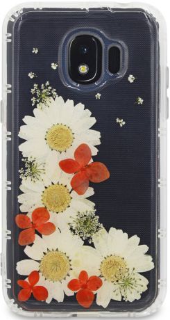 Клип-кейс DYP Samsung Galaxy J2 2018 принт цветы