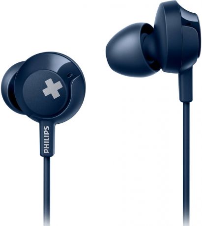 Наушники с микрофоном Philips SHЕ4305 Blue