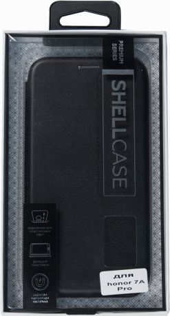Чехол-книжка Smarterra ShellCase Honor 7A Pro Black