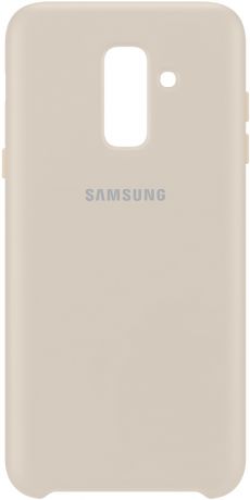 Клип-кейс Samsung Galaxy A6 Plus Dual Layer Cover Gold (EF-PA605CFEGRU)